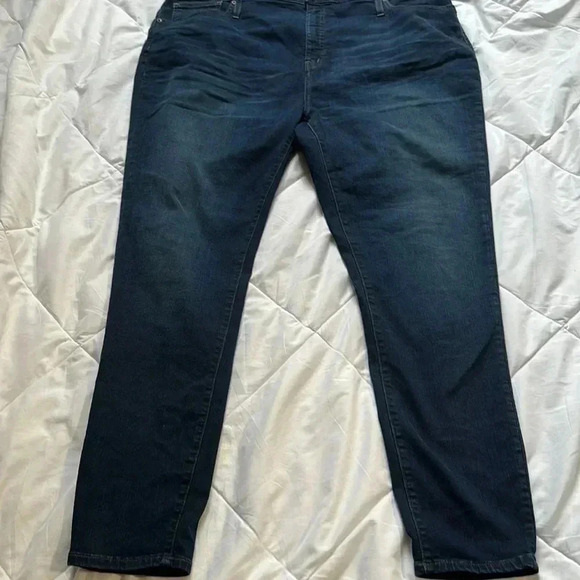Madewell Plus Size Curvy High Rise Skinny Jeans size 36T - Picture 3 of 8